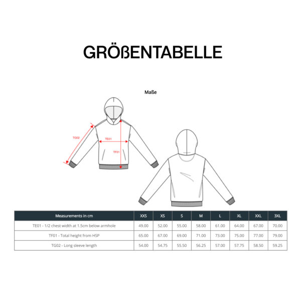 Unisex Oversized Hoodie "STUDY" – Bild 6